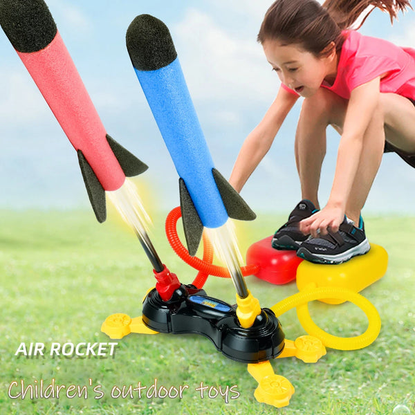 2025 Kids Outdoor Rocket Launcher - EVA Foam Safety Sports Toy